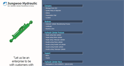 Desktop Screenshot of jwhydraulic.net